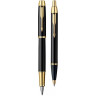 Подарочный набор PARKER: IM CORE BLACK GT - ручки перьевая и шариковая CW2093216