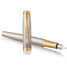 Ручка перьевая PARKER IM PREMIUM WARM GREY GT, F CW1931684