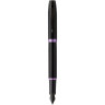 Ручка перьевая PARKER IM VIBRANT RINGS F315 AMETHYST PURPLE PVD M CW2172949