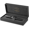 Ручка роллер PARKER SONNET CORE T539 LAQBLACK-SILVER СT F 1931501