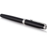 Ручка роллер PARKER SONNET CORE T539 LAQBLACK-SILVER СT F 1931501