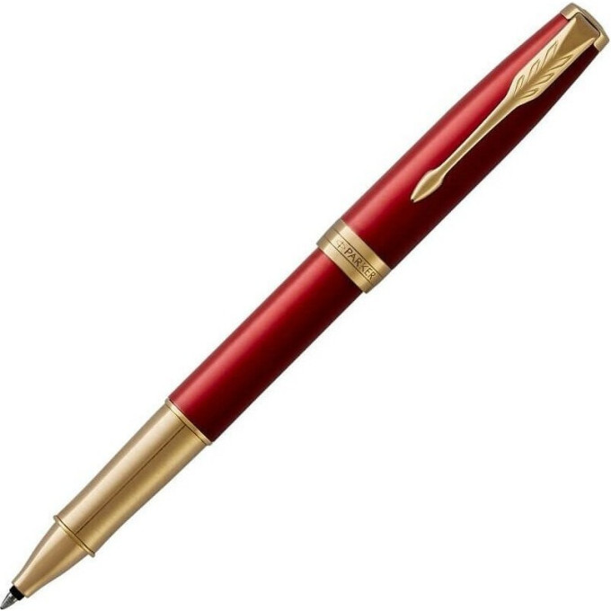 Ручка роллер PARKER SONNET CORE T539 LAQRED GT F 1931475