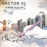 Ручка-роллер PARKER VECTOR XL LILAC CT, F 2159778